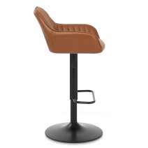 Tabouret Cuir Véritable - Sol