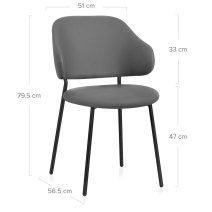 Chaise Faux Cuir - Brodie