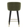Tabouret de Bar Tissu - Boston