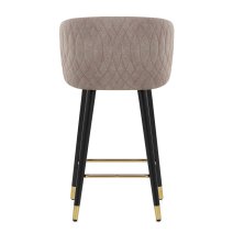 Tabouret de Bar Tissu - Boston