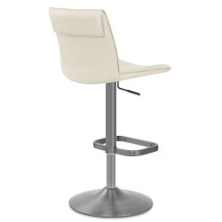Tabouret de Bar Faux Cuir -...