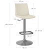 Tabouret de Bar Faux Cuir - Alto
