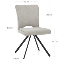 Chaise Tissu - Dexter