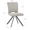 Chaise Tissu - Dexter