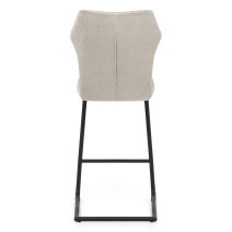 Tabouret de Bar Tissu - Troy