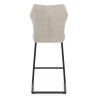 Tabouret de Bar Tissu - Troy