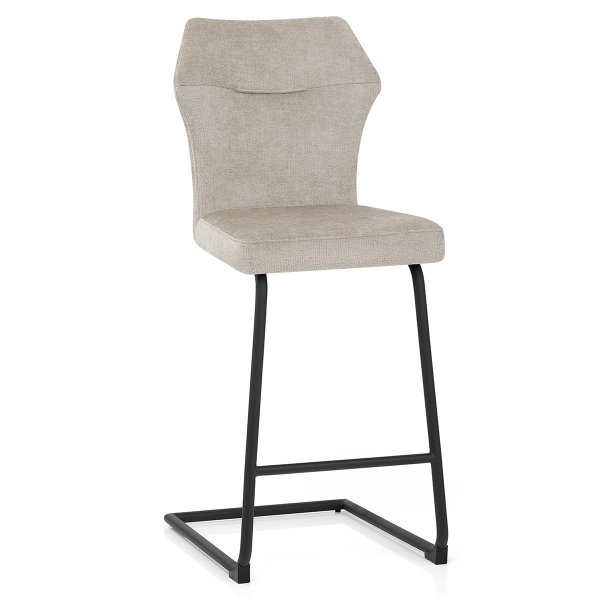 Tabouret de Bar Tissu - Troy