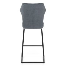 Tabouret de Bar Tissu - Troy