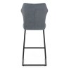 Tabouret de Bar Tissu - Troy