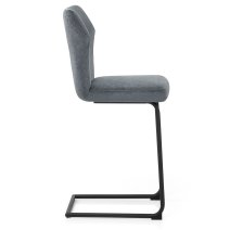 Tabouret de Bar Tissu - Troy