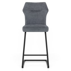Tabouret de Bar Tissu - Troy