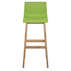 Tabouret de Bar Résine Bois - Drift Gris