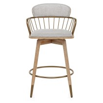 Tabouret Tissu Bois - Opera