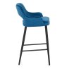 Tabouret de bar Velours - Sutton