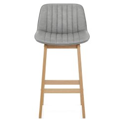 Tabouret de bar faux cuir -...