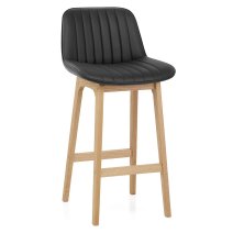 Tabouret de bar faux cuir - Cove