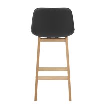 Tabouret de bar faux cuir - Cove