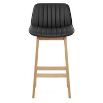 Tabouret de bar faux cuir - Cove