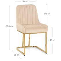 Chaise Velours - Paget