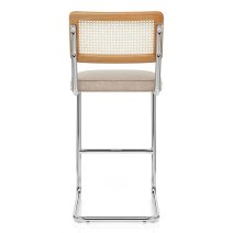 Tabouret de Bar Tissu - Clara