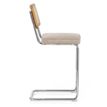 Tabouret de Bar Tissu - Clara