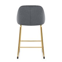 Tabouret de Bar Tissu - Valentina