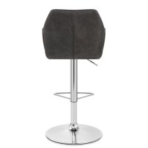 Chaise de bar Faux Daim - Harvard