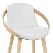 Tabouret de bar Faux Cuir - Atom