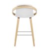 Tabouret de bar Faux Cuir - Atom
