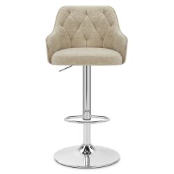 Tabouret de Bar Tissu - Butler