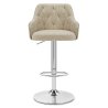 Tabouret de Bar Tissu - Butler