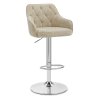 Tabouret de Bar Tissu - Butler