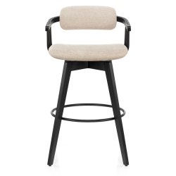 Tabouret de Bar Tissu -...