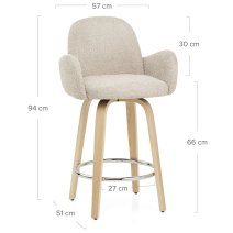 Tabouret de Bar Boucle - Romeo