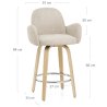 Tabouret de Bar Boucle - Romeo