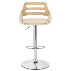 Tabouret de bar Faux Cuir -...