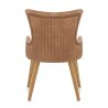 Chaise Faux Cuir Bois - Diablo