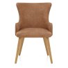 Chaise Faux Cuir Bois - Diablo