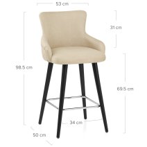Tabouret Faux Cuir - Diablo