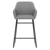 Tabouret de bar Faux Cuir - Gabrielle