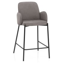 Tabouret de bar Tissu - Jarvis