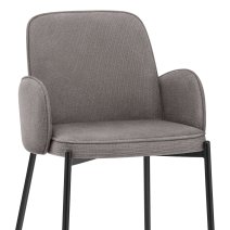 Tabouret de bar Tissu - Jarvis