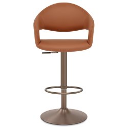 Tabouret de bar faux cuir -...
