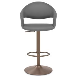 Tabouret de bar faux cuir -...