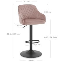 Tabouret Velours - Perth