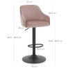 Tabouret Velours - Perth
