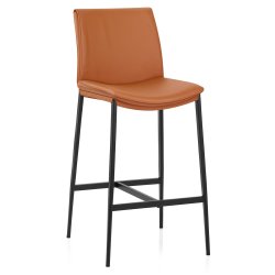 Tabouret Cuir Veritable -...