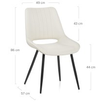 Chaise Faux Cuir - Priya
