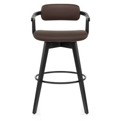 Tabouret Cuir Véritable -...