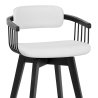 Tabouret Cuir Véritable - Electra